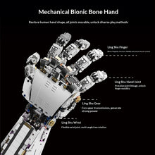 1424pcs HUIYOYOYI H1009 Cyber – Spirit Nexus Robotic Hand [Includes Rechargeable Battery Box, LED Light Strip & Light Guide Tubes]