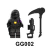 GG002-GG007 Military Series Delta Operation Special Forces Figure Minifigures
