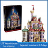 (Ship from US warehouse) 2916 pcs Beauty and the Beast Castle