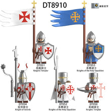 DT8910 DT8911 Medieval Crusader Knight Minifigures