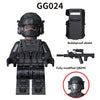 GG024 Hafk Shield-Bearer Special Forces Soldier Minifigures