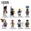 N117-124 Halloween Zombie Series Season 3 Minifigures