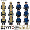 M8019 M8019-1 M8085 M8084 Special Police of Counter-Terrorism Force Minifigures