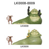 LK0008 LK0009 Star Wars Jabba Desilijic Tiure Rotta Minifigures