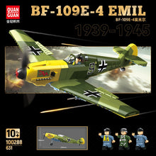 631pcs QUANGUAN 100288 BF-109E-4 EMIL