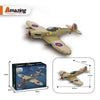 586PCS Amazing Classic WWII Fighter