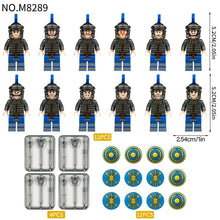 M8289 Roman Blue Mythic Legions Minifigures