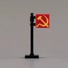 Flags of China, America, Germany and France