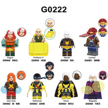 G0221 G0222 X-Men Series Minifigures (new, updating)