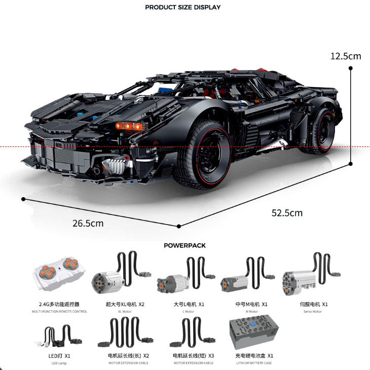 4290pcs GULY 10618 Batman Armored Lamborghini Aventador Car – Joy Bricks