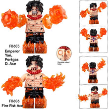 FD605 FD606 Emperor Yan, Portgas D. Ace Minifigures