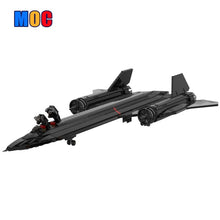 (Gobricks version) 2854pcs MOC-206128 SR-71 Blackbird