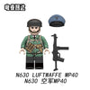 N629-632 Military Series Soldier Minifigures