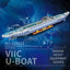 6172PCS 628011 Germany U-Boat Type VIIC Submarine