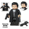 TV6221 TV6222 TV6223 Superhero Series Daredevil Punisher Minifigures(new, updating)