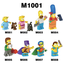 M1001 M1002 Minifigures The Simpsons