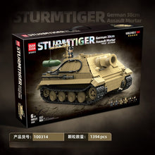 1394pcs QUANGUAN 100314 STURMTIGER German 38cm Assault Mortar
