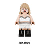 BK4001-BK4006 Singer Series Taylor Swift Minifigures