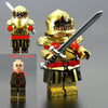 S128 S129 Medieval Castle Gothic Knights Minifigures