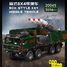 3594pcs Mouldking 20045 8x4 Box-type Missile Launcher Vehicle Dynamic version