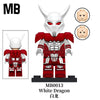 MB0013 MB0014 Peacekeeper White Dragon Blue Dragon Minifigures