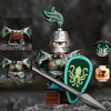 VP114 Medieval Lion King Castle Series Black Hawk Knight Minifigures