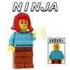 AIP3-1—AIP3-6 Phantom Ninja Casual Wear Series Minifigures