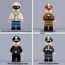 MTUV138-MTUV141 German Luftwaffe Field Marshal (World War II) minifigures