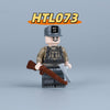 HTL072-075 World War II Mountain Hunter Uniform Minifigures