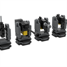 (Gobricks version) 250PCS MOC-185781 Helldivers 2 Sentry Stratagems