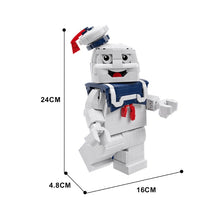 (Gobricks version) 800pcs MOC-117305 Stay Puft Marshmallow Man