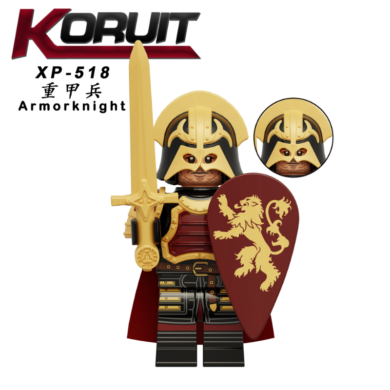 KT1068 Medieval Roman Soldiers Series Crossbowmen Minifigures