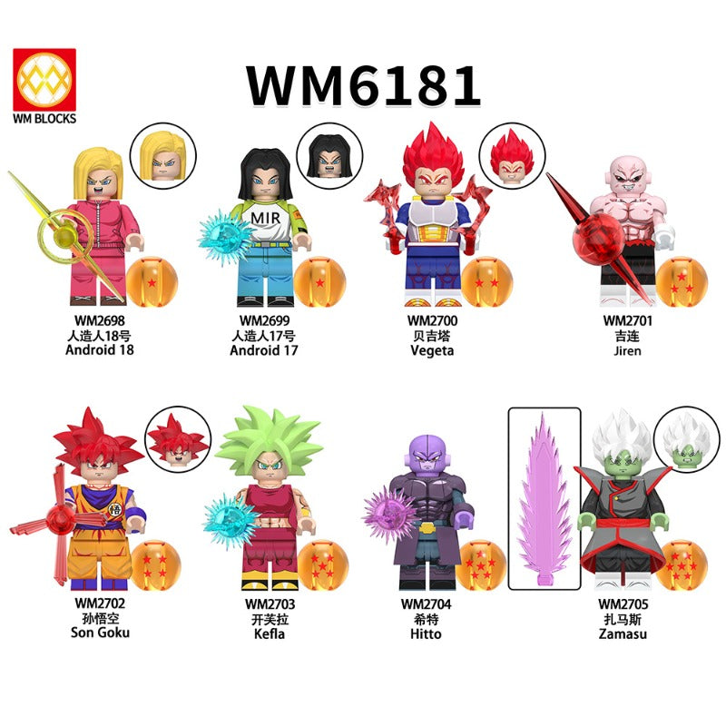 WM6181 Dragon Ball series Minifigures – Joy Bricks