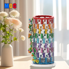 (Gobricks version) 483PCS MOC Rainbow Vase