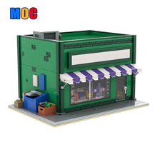 (Gobricks version) 1438pcs MOC-223229 Modular The Android's Dungeon & Baseball Card Shop