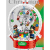 399PCS JD010  Christmas rotating ferris wheel