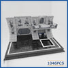 1046pcs MOC-74968 Imperial Hangar Minifigures Display