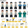 M8267 Doctors, forensic experts, and nurses Minifigures