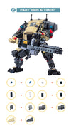 660pcs MOC-165712,Titanfall(Legion Titan)