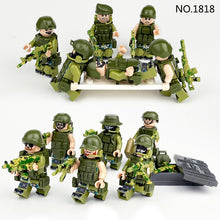 M1818 M8086 M8189 Russian field unit minifigures