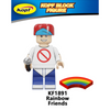 KF6183 Rainbow Friends Little Blue Game Park Minifigures
