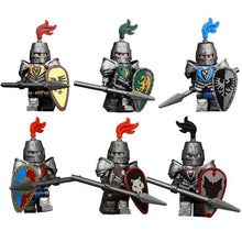 VP111-116 VP21-23 Medieval Lion King Castle Series Black Hawk Knight Minifigures