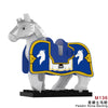 M135-140 Medieval Castle Series War Horse Mounts Minifigures