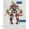1707PCS The Twin Titan Mechs