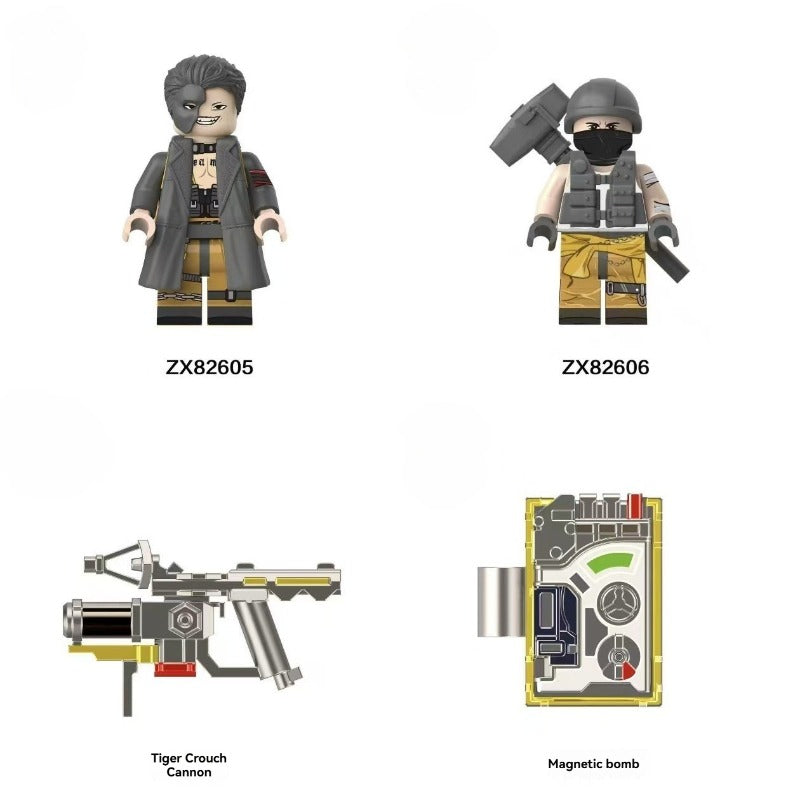 ZX82605-82606 Delta Force series Minifigure – Joy Bricks