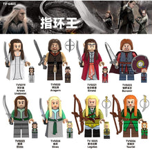 TV6403 Lord of the Rings Lord of the Rings Elf King Aragorn Minifigures