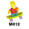 M1001 M1002 Minifigures The Simpsons