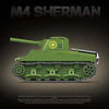 480 pcs QUANGUAN 100272 M4 Sherman