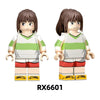RX6601-RX6603 Spirited Away series Minifigures