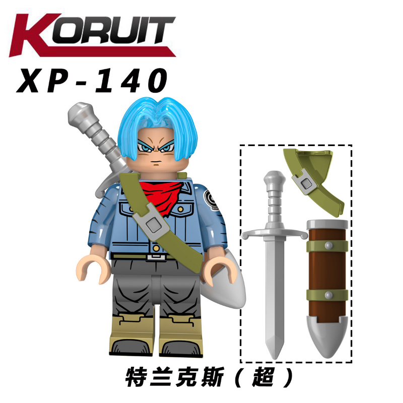 KT1020 Dragon Ball Monkey King Trunks Minifigures – Joy Bricks KT1020 Dragon Ball Monkey King Trunks Minifigures – Joy Bricks